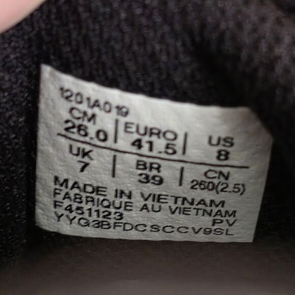 Asics Gel Kayano 14 Black Seal Grey 1201A019-005 Running Shoes Men's Size 8 - Picture 7 of 8